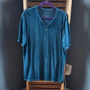 Lucky Brand Blue Casual Button-Down Shirt